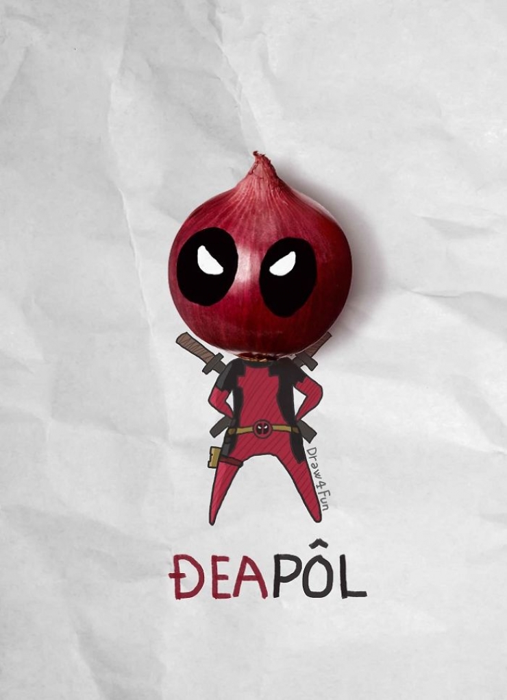 Illustration de l'article : The Vietnamese artist draws superheroes from everyday objects