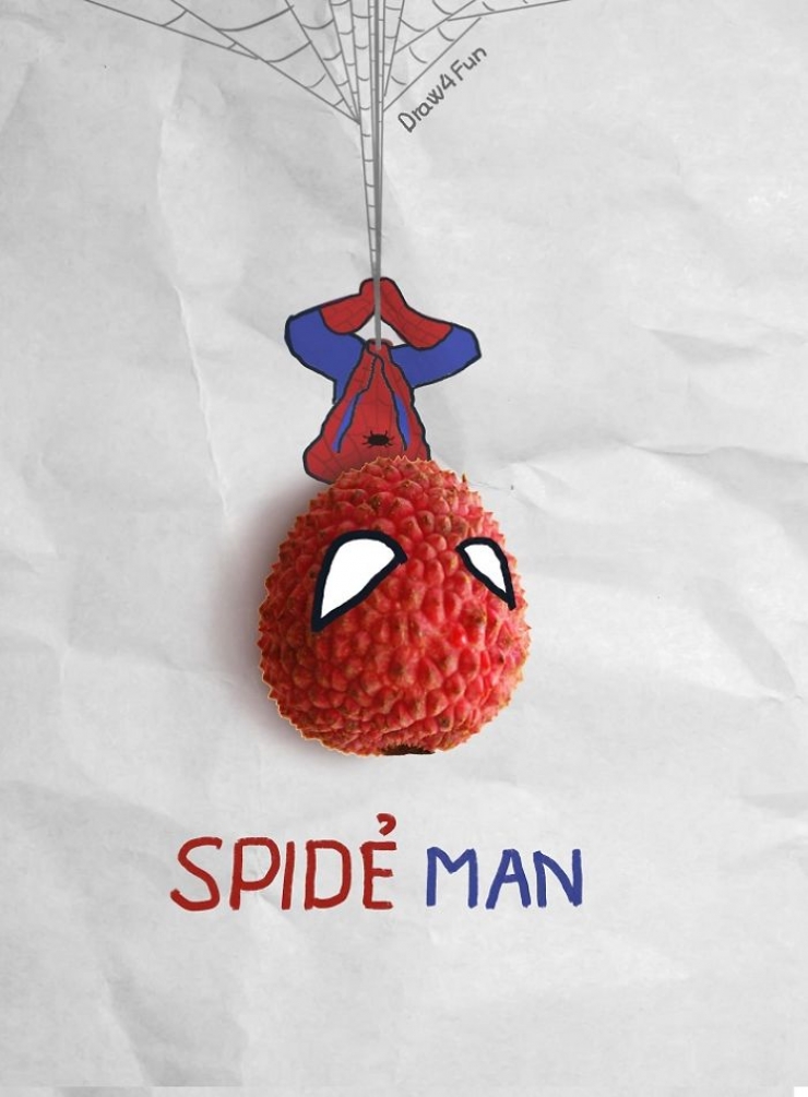 Illustration de l'article : The Vietnamese artist draws superheroes from everyday objects
