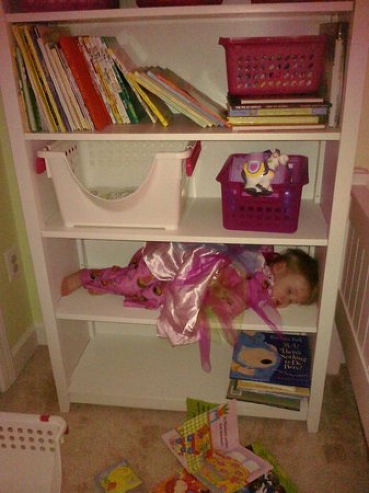 Illustration de l'article : Children can fall asleep anywhere, and these 31 photos prove it!