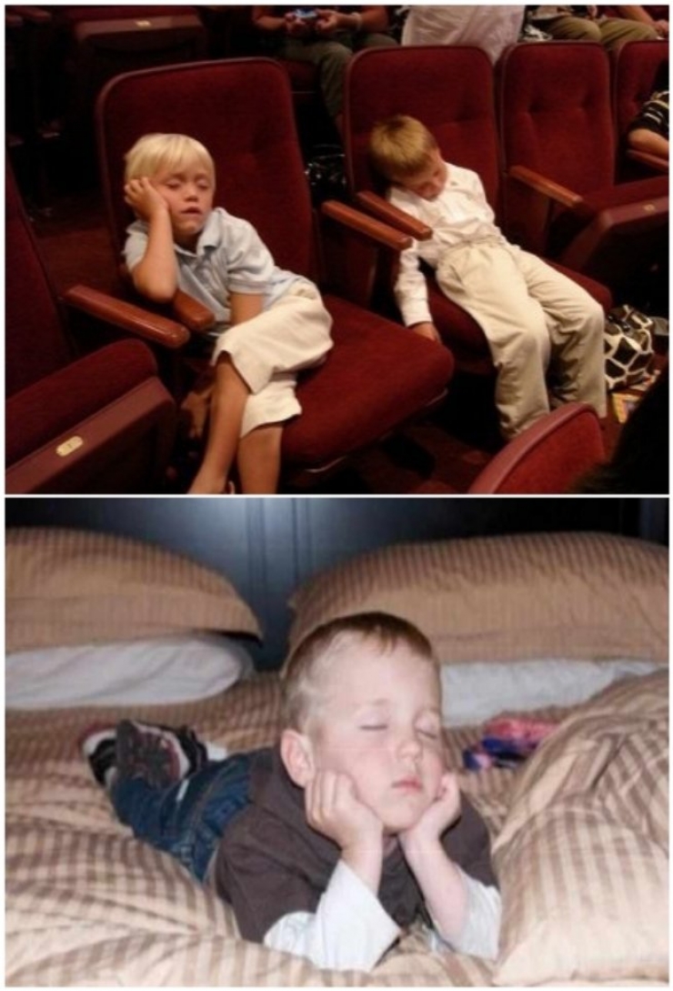 Illustration de l'article : Children can fall asleep anywhere, and these 31 photos prove it!