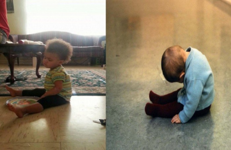 Illustration de l'article : Children can fall asleep anywhere, and these 31 photos prove it!