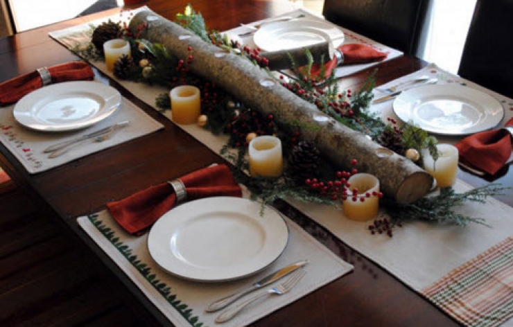 Illustration de l'article : Here are 20 ideas for decorating the Christmas table...#3 is amazing!