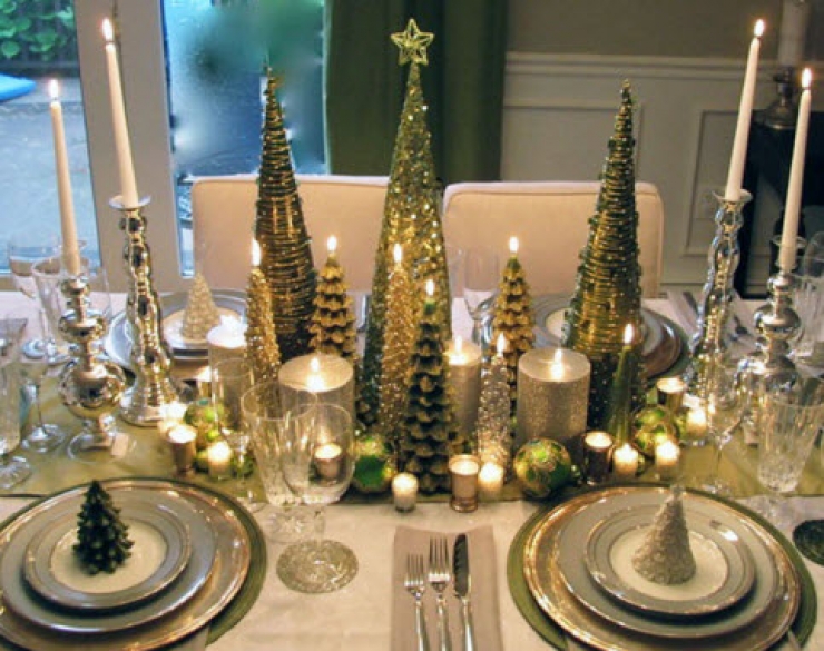 Illustration de l'article : Here are 20 ideas for decorating the Christmas table...#3 is amazing!