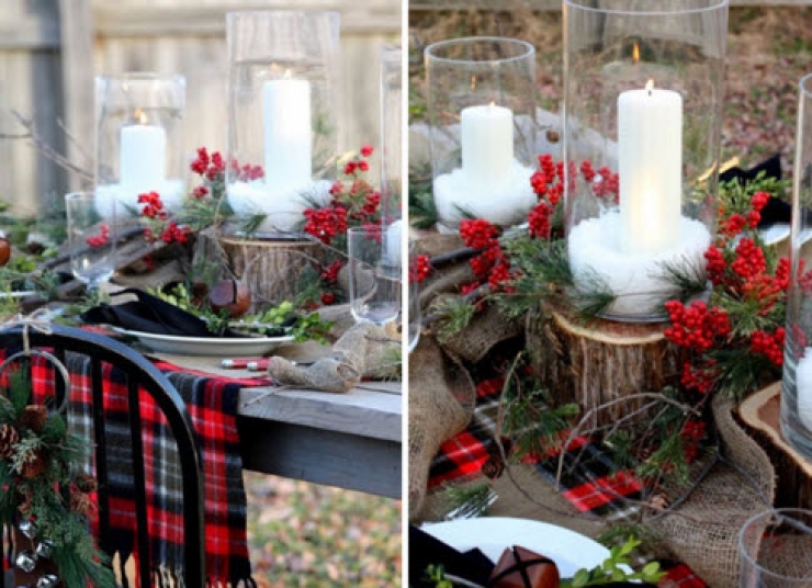 Illustration de l'article : Here are 20 ideas for decorating the Christmas table...#3 is amazing!
