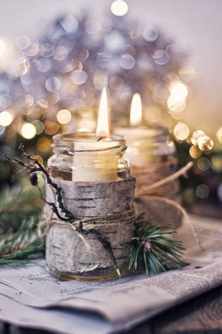 Illustration de l'article : Here are 20 ideas for decorating the Christmas table...#3 is amazing!