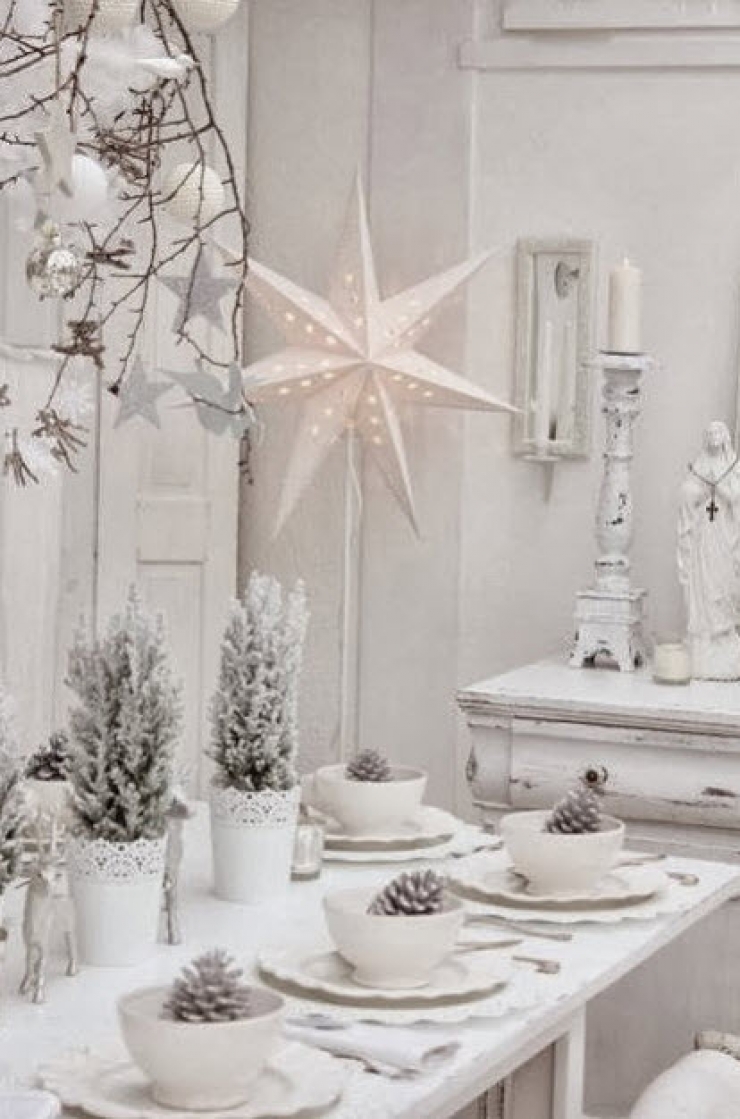 Illustration de l'article : Here are 20 ideas for decorating the Christmas table...#3 is amazing!