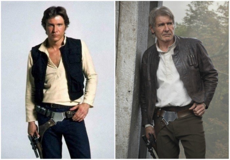Illustration de l'article : Before and after, look at how the Star Wars actors have changed