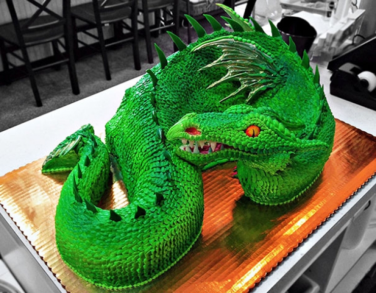 Illustration de l'article : Top 33 most original cakes today... Beautiful and unusual!