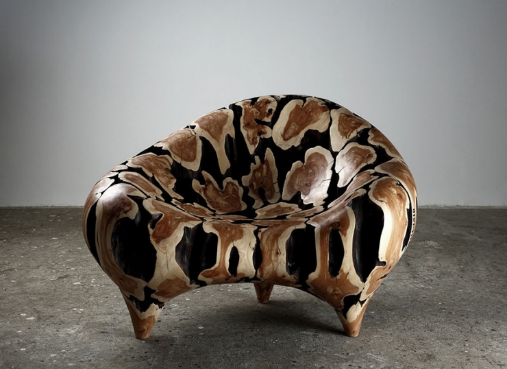 Illustration de l'article : For years he has been collecting wooden logs... Look at what he has made!