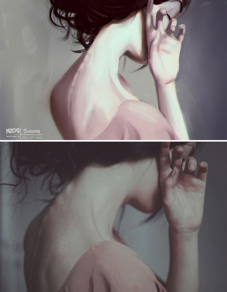 Illustration de l'article : He uses photos of complete strangers to make outstanding illustrations!