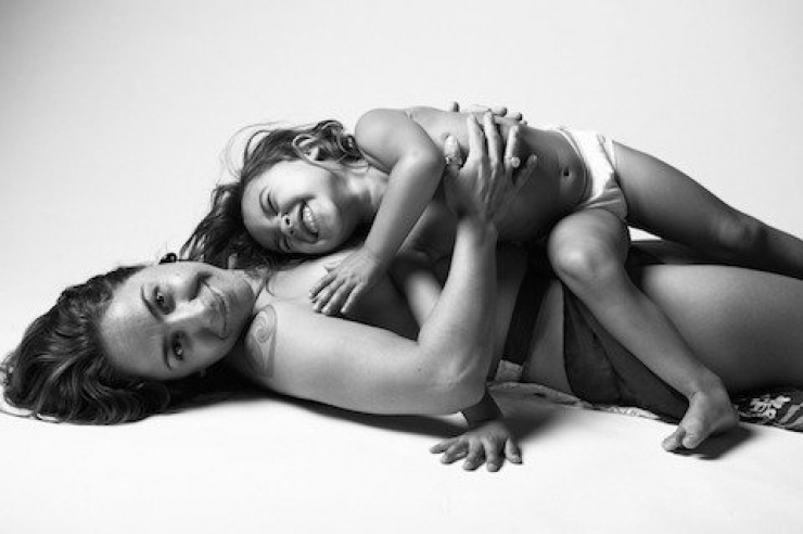 Illustration de l'article : Pictures that show how the body really looks after childbirth. All natural beauty...