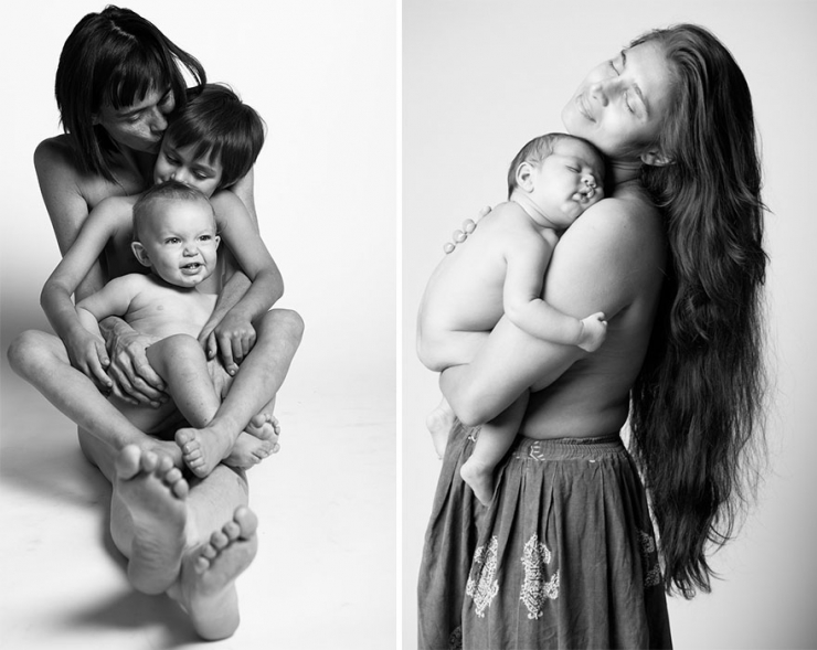 Illustration de l'article : Pictures that show how the body really looks after childbirth. All natural beauty...
