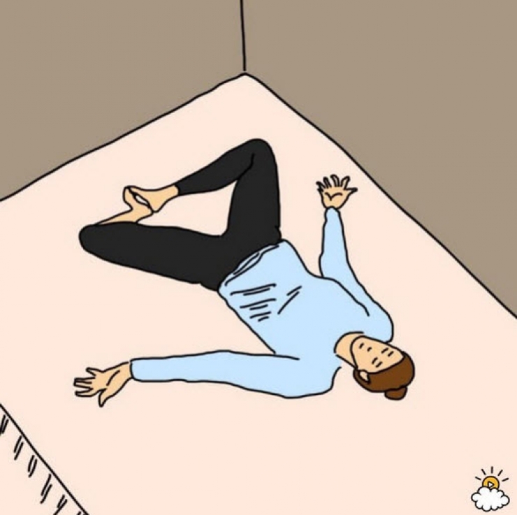Illustration de l'article : These 10 exercises will help anyone who suffers from insomnia!