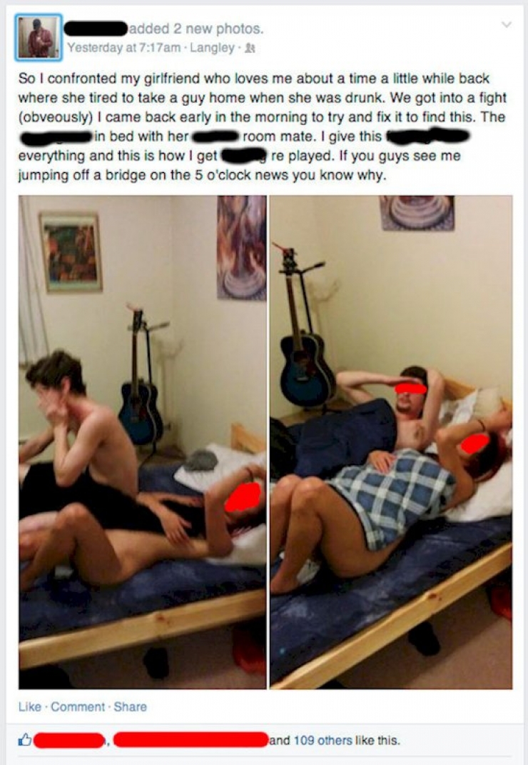 Illustration de l'article : These 15 photos prove that it is wrong to cheat! But it's even WORSE when you get caught...