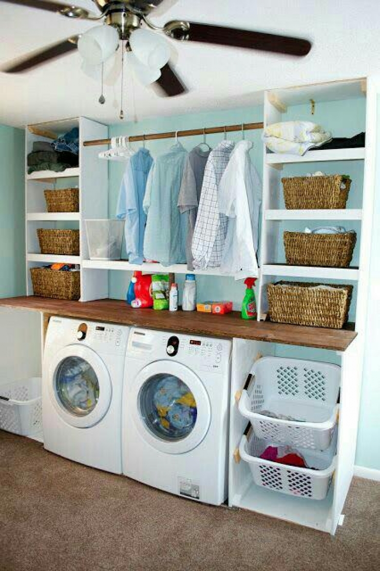 Illustration de l'article : 11 ideas to make your laundry room more pleasant for day-to-day use!