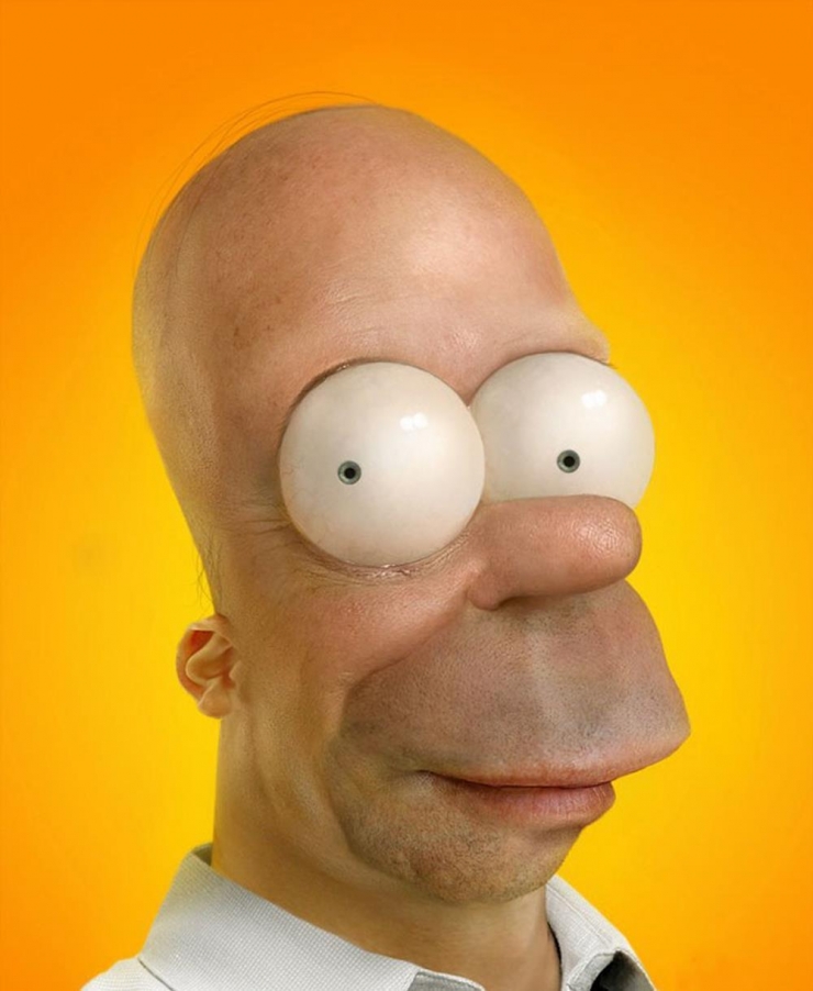 Illustration de l'article : 22 full size cartoon characters: If you came across them, would you run away or say hi?