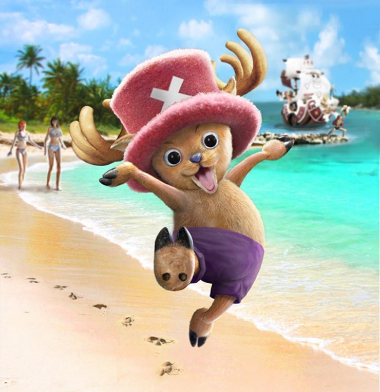 Illustration de l'article : 22 full size cartoon characters: If you came across them, would you run away or say hi?