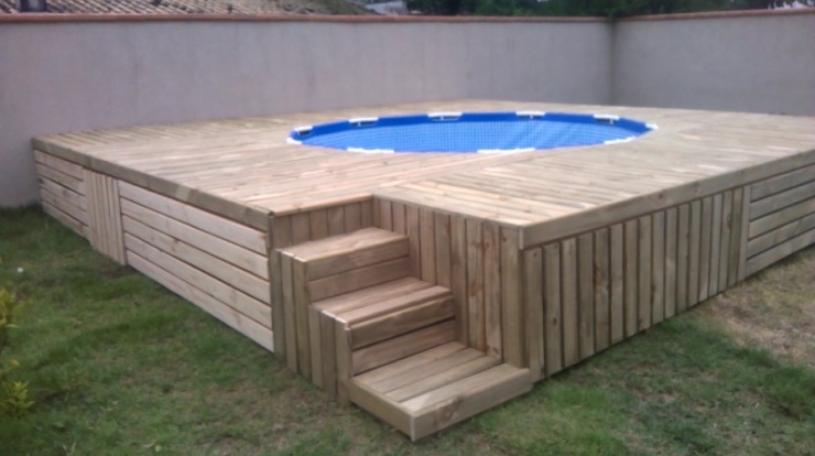 Illustration de l'article : He didn't have the means to buy his dream swimming pool, but he had a genius idea for his backyard! Impressive!