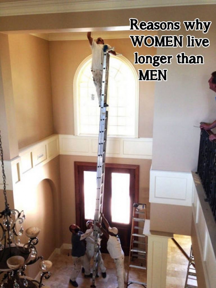 Illustration de l'article : 44 photos that explain why women live longer than men...