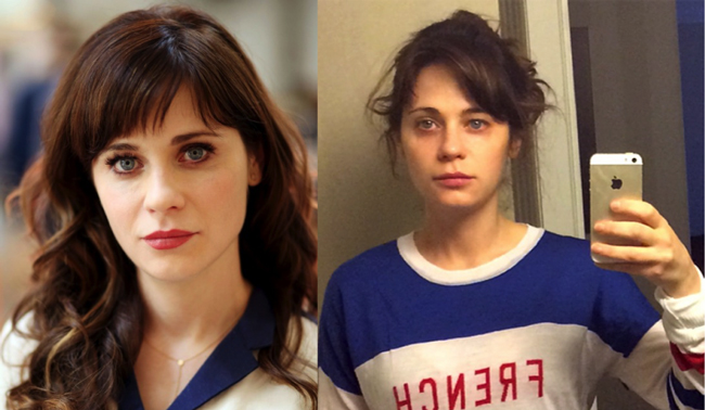 Illustration de l'article : 12 surprising celebrity selfies without makeup