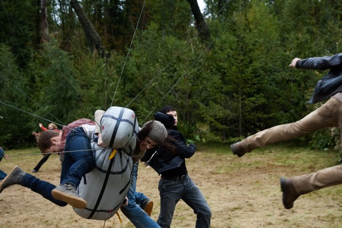 Illustration de l'article : 34 photos of scenes from cult films and TV shows