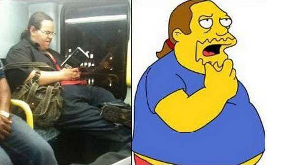 Illustration de l'article : 16 people who strangely resemble characters from “The Simpsons”