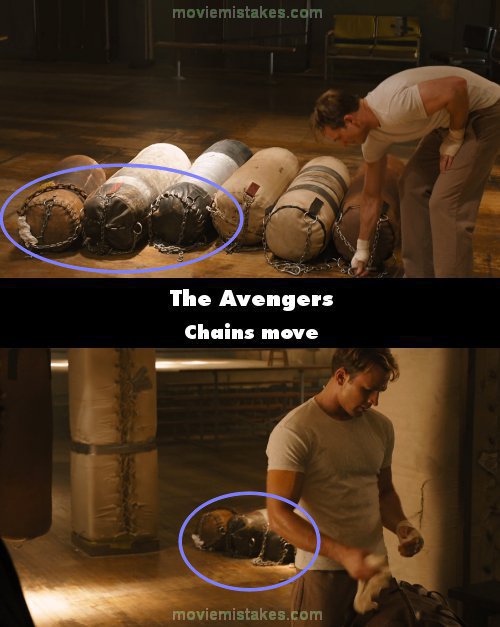 Illustration de l'article : 13 filming mistakes from the movie The Avengers