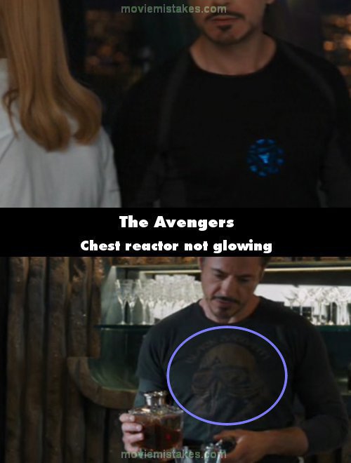 Illustration de l'article : 13 filming mistakes from the movie The Avengers