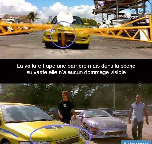 Illustration de l'article : 12 hidden mistakes in the movie 2 Fast 2 Furious