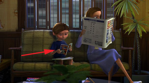 Illustration de l'article : Check out these 23 hidden references in Pixar movies!