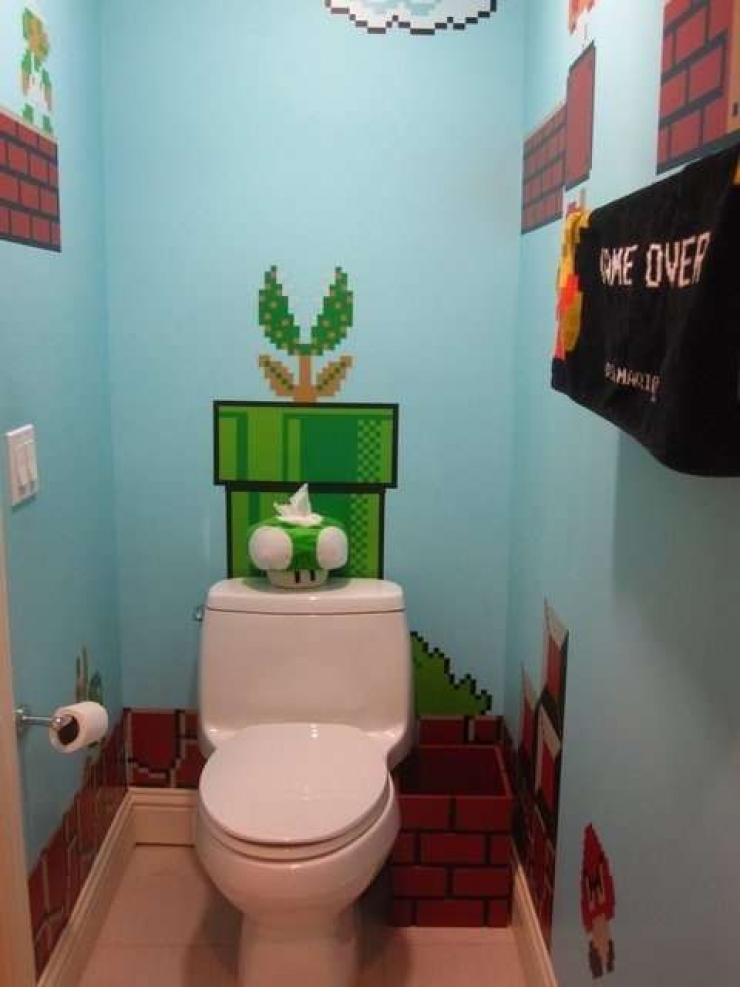 Illustration de l'article : Geek atmosphere guaranteed with these 38 ideas! Somewhere between original and bizarre decor...