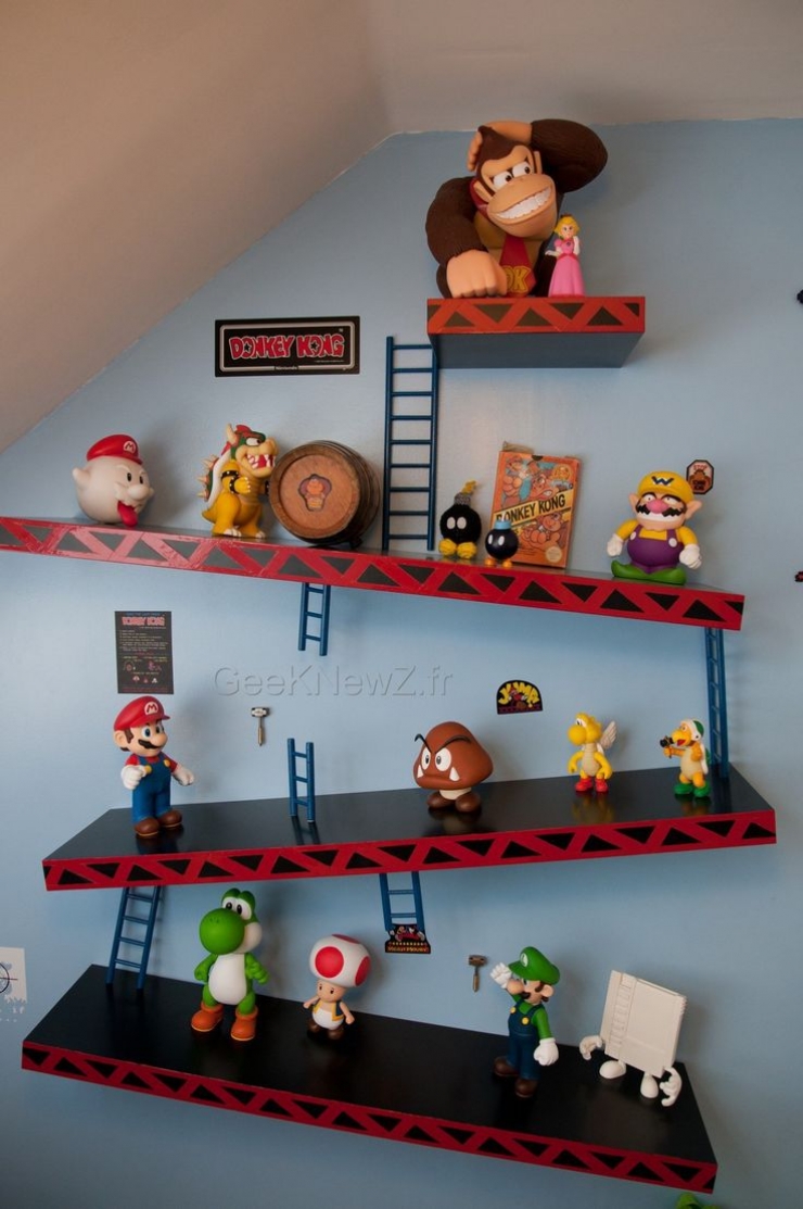 Illustration de l'article : Geek atmosphere guaranteed with these 38 ideas! Somewhere between original and bizarre decor...