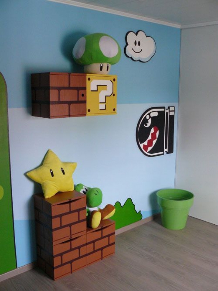 Illustration de l'article : Geek atmosphere guaranteed with these 38 ideas! Somewhere between original and bizarre decor...