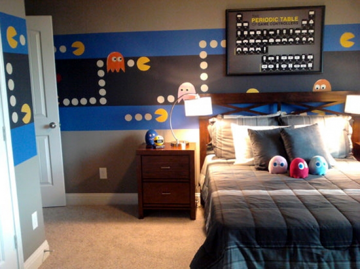 Illustration de l'article : Geek atmosphere guaranteed with these 38 ideas! Somewhere between original and bizarre decor...