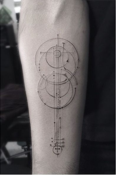 Illustration de l'article : The top geometric tattoos: 13 tattoos created by Dr. Woo