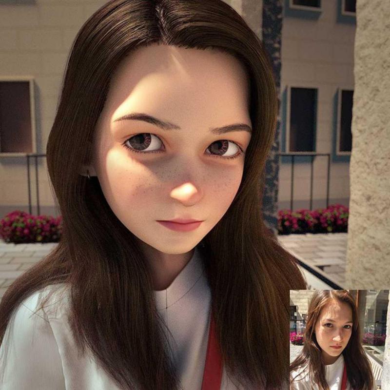 Illustration de l'article : Ranking of the 11 best profile photos transformed into 3D portraits!