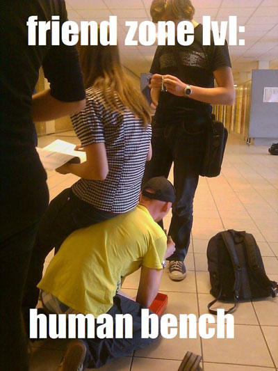 Illustration de l'article : The 13 worst pictures of guys who have fallen into the Friendzone forever