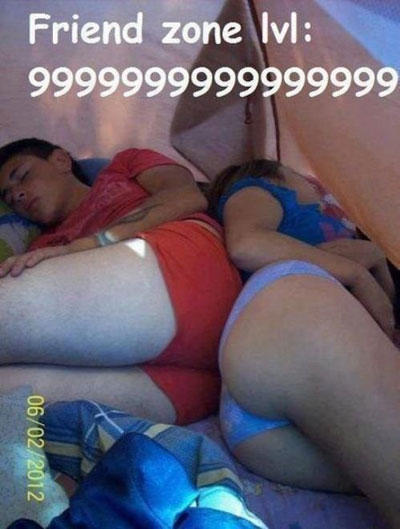 Illustration de l'article : The 13 worst pictures of guys who have fallen into the Friendzone forever