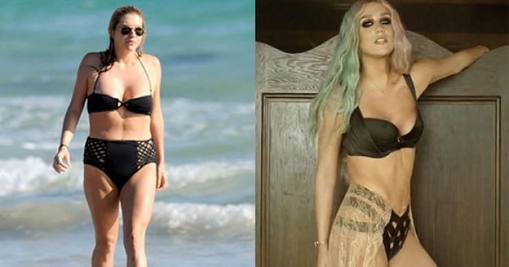 Illustration de l'article : 17 celebrities prove that no one is perfect! Bye-bye Photoshop...