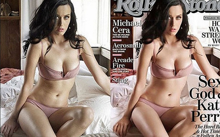 Illustration de l'article : 17 celebrities prove that no one is perfect! Bye-bye Photoshop...