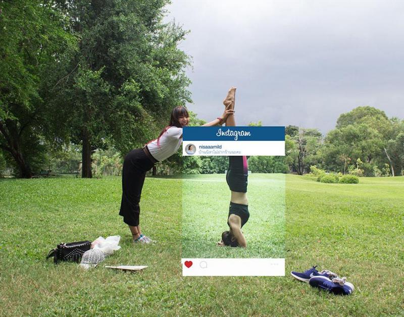 Illustration de l'article : 14 photos that reveal the whole truth behind Instagram pictures!