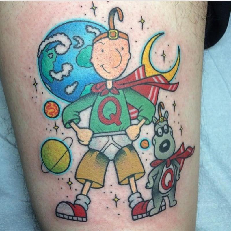 Illustration de l'article : 18 tattoos from the 90s that are totally outdated today!