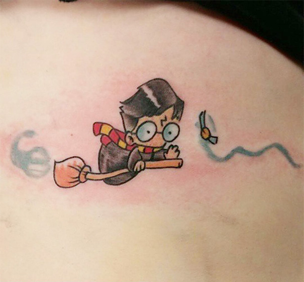 Illustration de l'article : 16 tattoos inspired by famous books