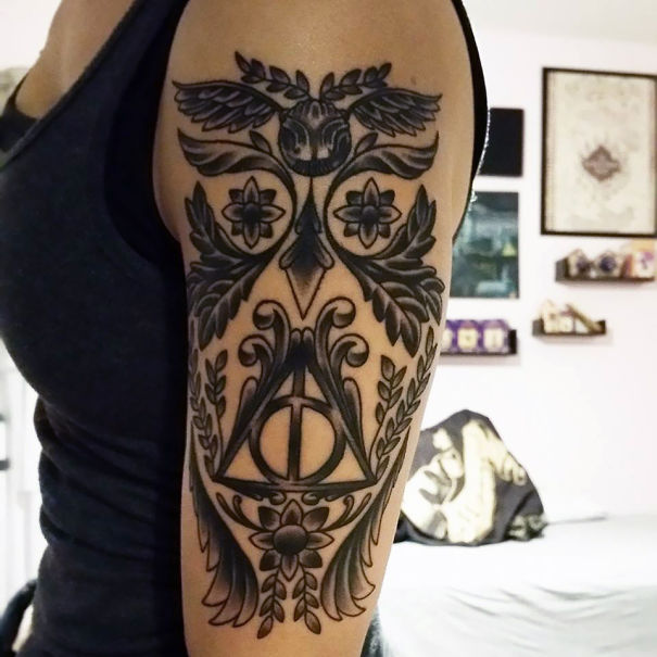 Illustration de l'article : 16 tattoos inspired by famous books