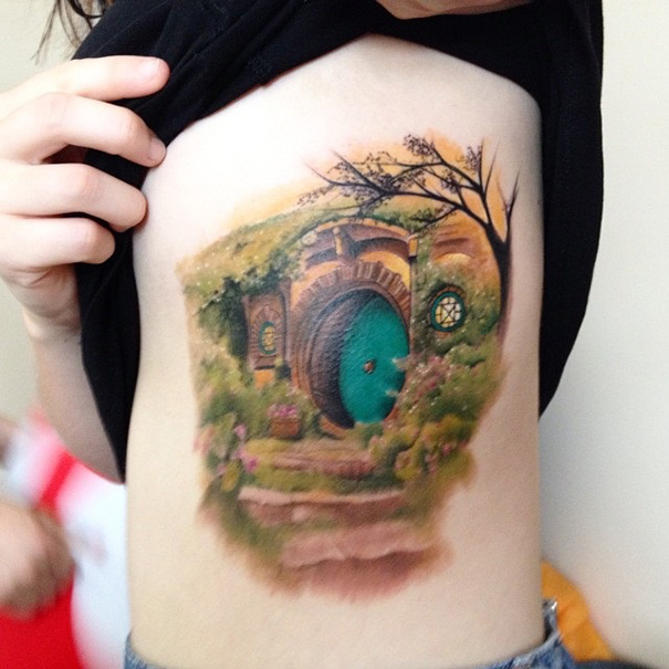 Illustration de l'article : 16 tattoos inspired by famous books