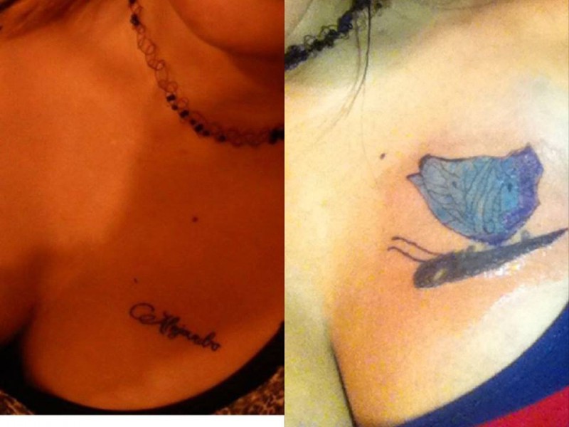 Illustration de l'article : Top 16 tattoos done while in love, covered up after they broke up!