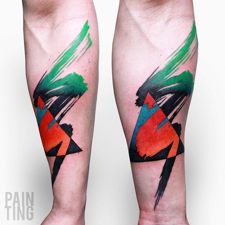 Illustration de l'article : An original tattoo? Here are 24 abstract tattoos selected just for you!