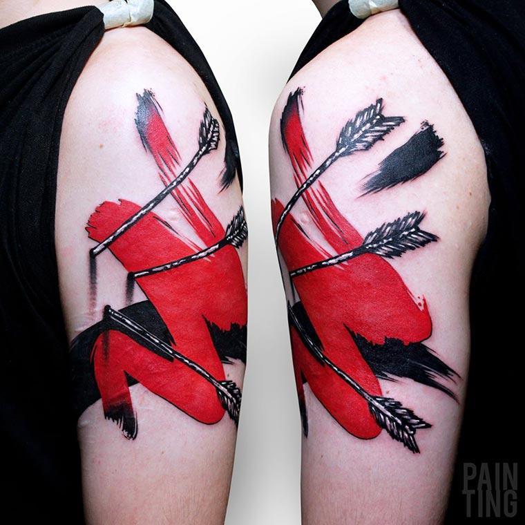 Illustration de l'article : An original tattoo? Here are 24 abstract tattoos selected just for you!