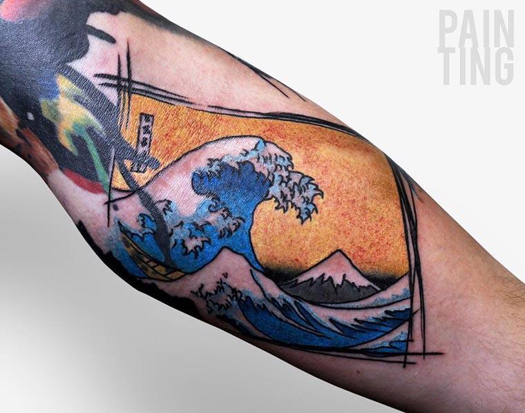 Illustration de l'article : An original tattoo? Here are 24 abstract tattoos selected just for you!