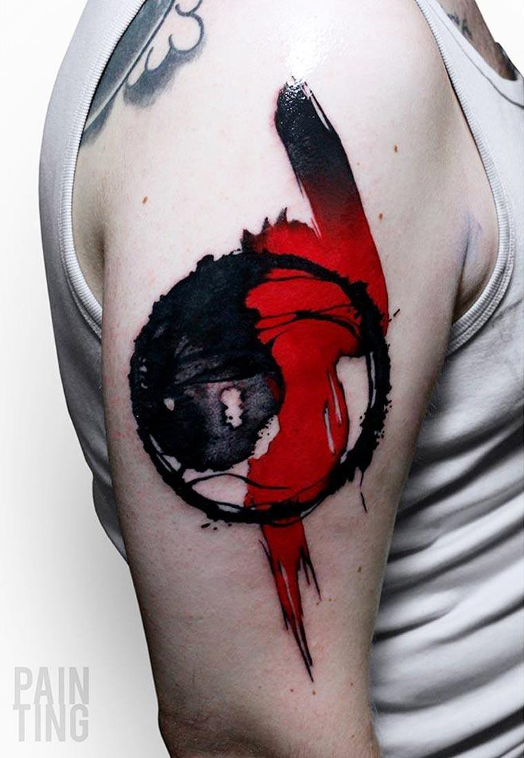 Illustration de l'article : An original tattoo? Here are 24 abstract tattoos selected just for you!